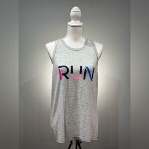 CLEARANCE! Gray Gap Fit Open Back Tank Size M EUC